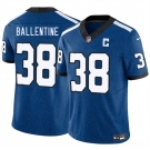 Men's Indianapolis Colts #38 Corey Ballentine Blue 2025 F.U.S.E. Throwback Vapor Limited Football Stitched Jersey