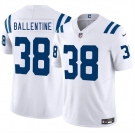 Men's Indianapolis Colts #38 Corey Ballentine White 2025 F.U.S.E. Vapor Limited Football Stitched Jersey