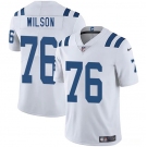 Men's Indianapolis Colts #76 Jack Wilson White 2025 Vapor Limited Football Stitched Jersey