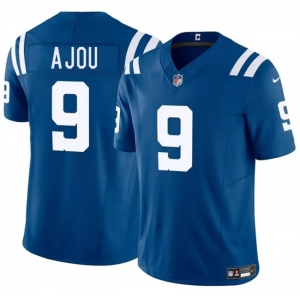 Men's Indianapolis Colts #9 Ajou Ajou Blue 2025 F.U.S.E. Vapor Limited Football Stitched Jersey