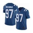 Men's Indianapolis Colts #97 Al-Quadin Muhammad Royal Blue Team Color Vapor Untouchable Limited Player Football Jersey