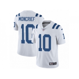 Men's Nike Indianapolis Colts #10 Donte Moncrief Vapor Untouchable Limited White NFL Jersey