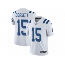 Men's Nike Indianapolis Colts #15 Phillip Dorsett Vapor Untouchable Limited White NFL Jersey