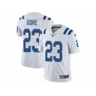 Men's Nike Indianapolis Colts #23 Frank Gore Vapor Untouchable Limited White NFL Jersey