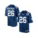 Men's Nike Indianapolis Colts #26 Clayton Geathers Limited Royal Blue Team Color NFL Jersey