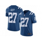 Men's Nike Indianapolis Colts #27 Winston Guy Limited Royal Blue Rush NFL Jersey