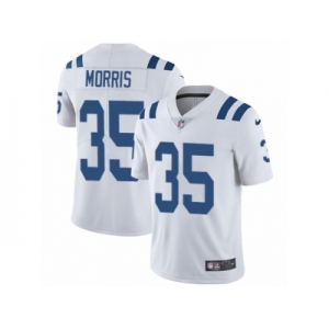 Men's Nike Indianapolis Colts #35 Darryl Morris Vapor Untouchable Limited White NFL Jersey