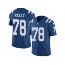 Men's Nike Indianapolis Colts #78 Ryan Kelly Limited Royal Blue Rush NFL Jersey