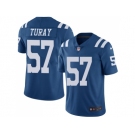 Nike Indianapolis Colts #57 Kemoko Turay Royal Blue Men Stitched NFL Limited Rush Jersey