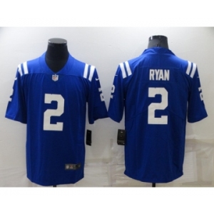 ndianapolis Colts #2 Matt Ryan Blue Vapor Untouchable Limited Stitched Jersey