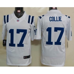 nike nfl jerseys indianapolis colts #17 collie white[nike limited]