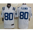 nike nfl jerseys indianapolis colts #80 fleener white[nike limited]