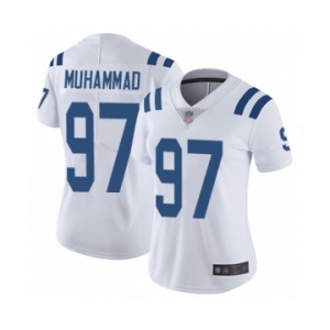 Women's Indianapolis Colts #97 Al-Quadin Muhammad White Vapor Untouchable Limited Player Football Jersey