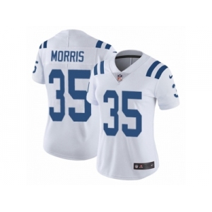 Women's Nike Indianapolis Colts #35 Darryl Morris Vapor Untouchable Limited White NFL Jersey