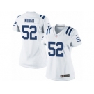 Women's Nike Indianapolis Colts #52 Barkevious Mingo Limited White NFL Jersey