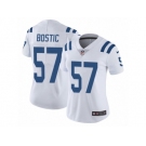 Women's Nike Indianapolis Colts #57 Jon Bostic Vapor Untouchable Limited White NFL Jersey