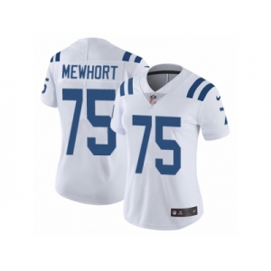 Women's Nike Indianapolis Colts #75 Jack Mewhort Vapor Untouchable Limited White NFL Jersey