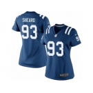 Women's Nike Indianapolis Colts #93 Jabaal Sheard Limited Royal Blue Team Color NFL Jersey