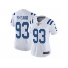 Women's Nike Indianapolis Colts #93 Jabaal Sheard Vapor Untouchable Limited White NFL Jersey