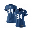 Women's Nike Indianapolis Colts #94 Zach Kerr Limited Royal Blue Team Color NFL Jersey