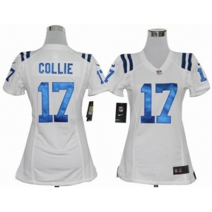 nike women nfl jerseys indianapolis colts #17 collie white[nike]
