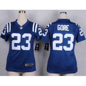 nike women nfl jerseys indianapolis colts #23 gore blue[nike]