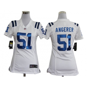 nike women nfl jerseys indianapolis colts #51 angerer white[nike]