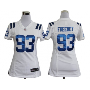 nike women nfl jerseys indianapolis colts #93 freeney white[nike]