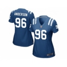 nike women nfl jerseys indianapolis colts #96 henry anderson blue[nike]