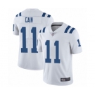 Youth Indianapolis Colts #11 Deon Cain White Vapor Untouchable Limited Player Football Jersey