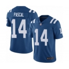 Youth Indianapolis Colts #14 Zach Pascal Royal Blue Team Color Vapor Untouchable Limited Player Football Jersey