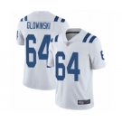 Youth Indianapolis Colts #64 Mark Glowinski White Vapor Untouchable Limited Player Football Jersey