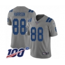 Youth Indianapolis Colts #88 Marvin Harrison Limited Gray Inverted Legend 100th Season Football Jersey
