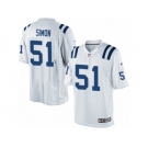 Youth Nike Indianapolis Colts #51 John Simon Limited White NFL Jersey