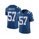 Youth Nike Indianapolis Colts #57 Jon Bostic Limited Royal Blue Rush NFL Jersey