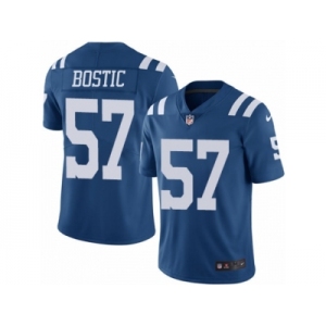 Youth Nike Indianapolis Colts #57 Jon Bostic Limited Royal Blue Rush NFL Jersey