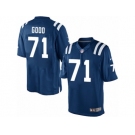 Youth Nike Indianapolis Colts #71 Denzelle Good Limited Royal Blue Team Color NFL Jersey