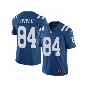 Youth Nike Indianapolis Colts #84 Jack Doyle Limited Royal Blue Rush NFL Jersey