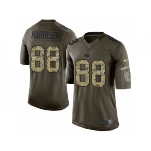 Youth Nike Indianapolis Colts #88 Marvin Harrison Limited Green Salute to Service NFL Jersey