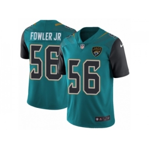 Youth Nike Jacksonville Jaguars #56 Dante Fowler Jr Vapor Untouchable Limited Teal Green Team Color NFL Jersey