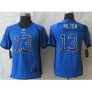 nike youth nfl jerseys indianapolis colts #13 hilton blue[Elite drift fashion]