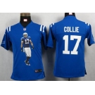 nike youth nfl jerseys indianapolis colts #17 collie blue[portrait fashion]