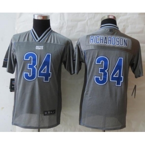 nike youth nfl jerseys indianapolis colts #34 richardson grey[nike vapor]