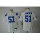 nike youth nfl jerseys indianapolis colts #51 angerer white[nike limited]