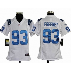 nike youth nfl jerseys indianapolis colts #93 freeney white[nike]