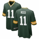 Men Green Bay Packers #11 Jayden Reed Green Stitched Game Jerseys