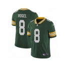 Men Nike Green Bay Packers #8 Justin Vogel Green Team Color Vapor Untouchable Limited Player NFL Jersey