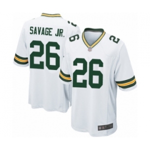Men's Green Bay Packers #26 Darnell Savage Jr. Game White Football Jersey