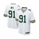 Men's Green Bay Packers #91 Preston Smith Game White Football Jersey