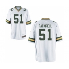 Men's Nike Green Bay Packers #51 Kyler Fackrell Game White NFL Jersey